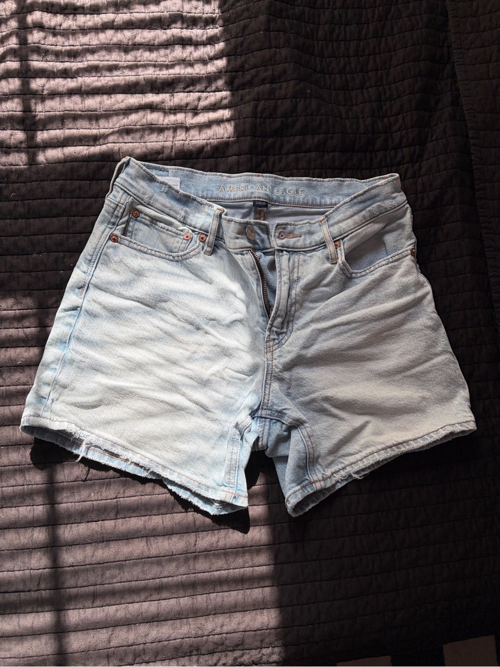 American Eagle Outfitters Light Blue Denim Shorts